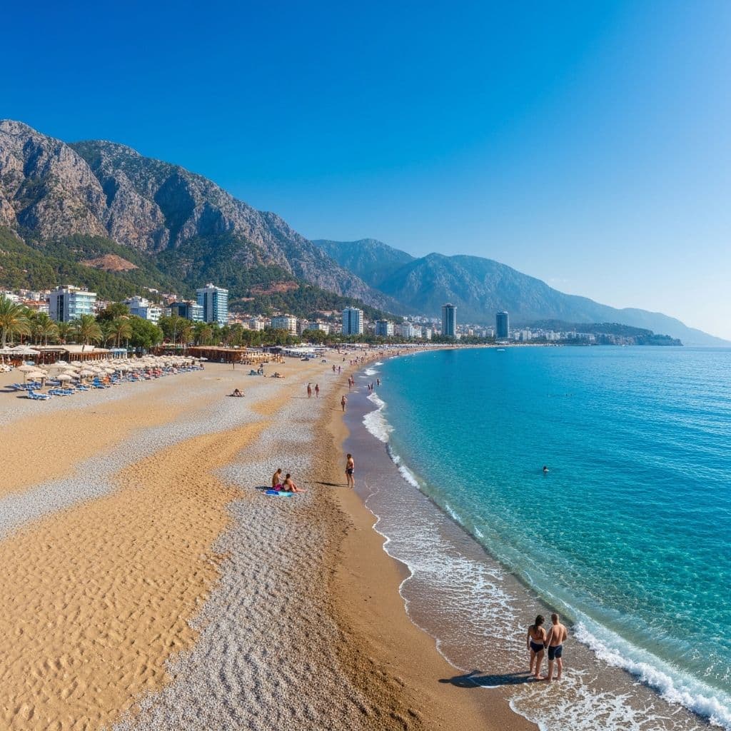 Antalya Airport Transfer to Konyaaltı Beach – Antalya's Longest Beach from €40